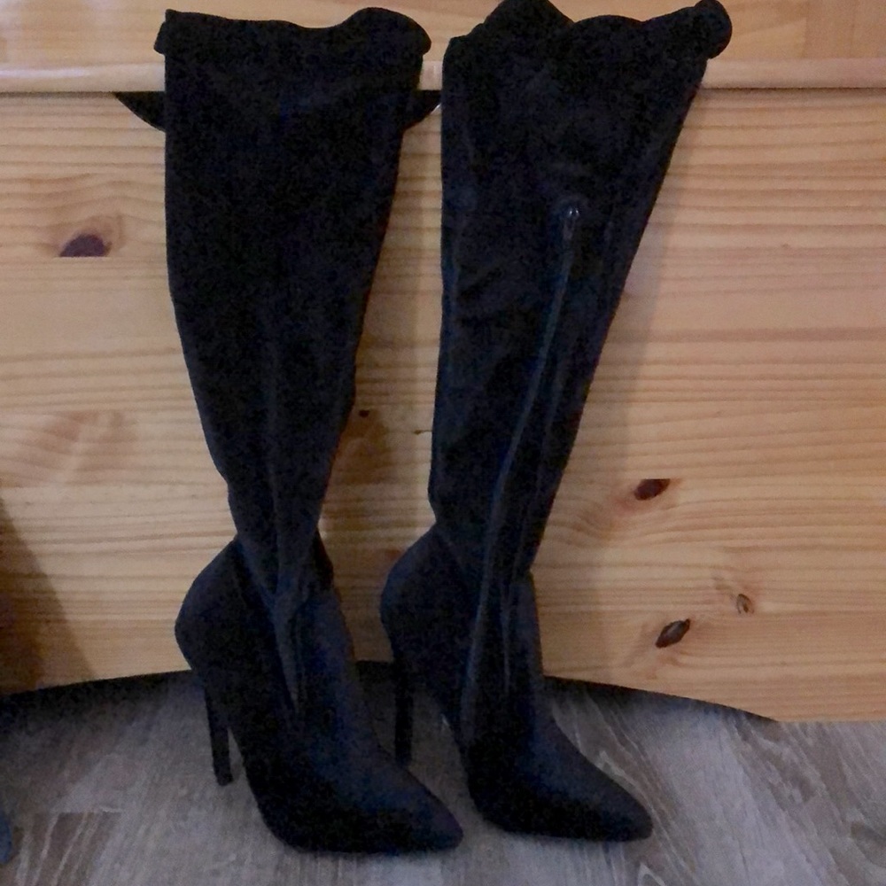 New Women’s Thigh High heeled boots
